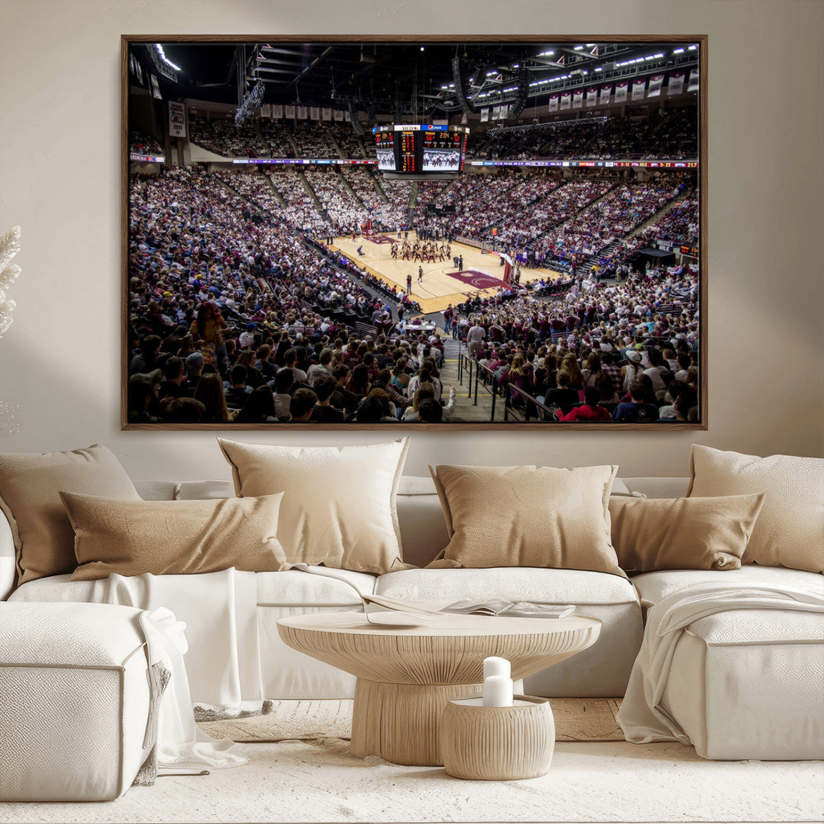 University of Nebraska Cornhuskers Basketball Team Print -
