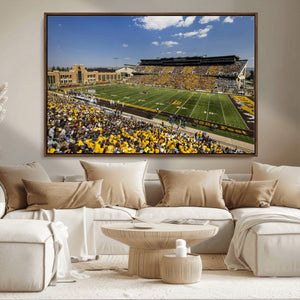 University of Wyoming Cowboys Football Team Print - Laramie