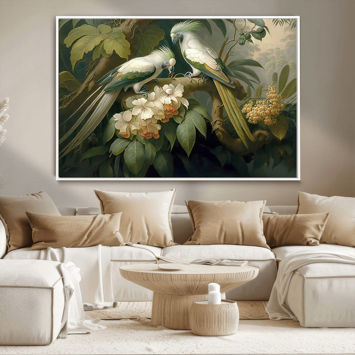 Tropical Paradise Print Wall Art Stunning Artwork of a