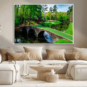 Augusta National Golf Club Wall Art - Panoramic Bridge &