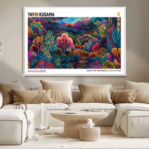 Framed Yayoi Kusama 1986 Wall Art Print – Japanese Wall Art