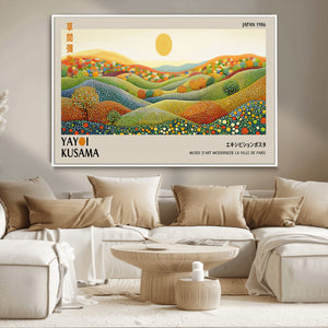 Yayoi Kusama Wall Art Print – Yayoi Kusama Wabi Sabi