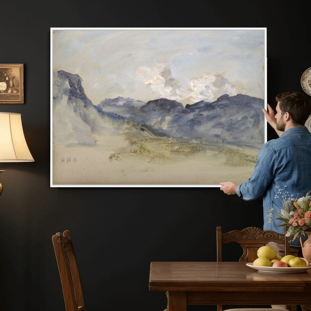 Alps Hercules Brabazon Brabazon Abstract Wall Art Canvas