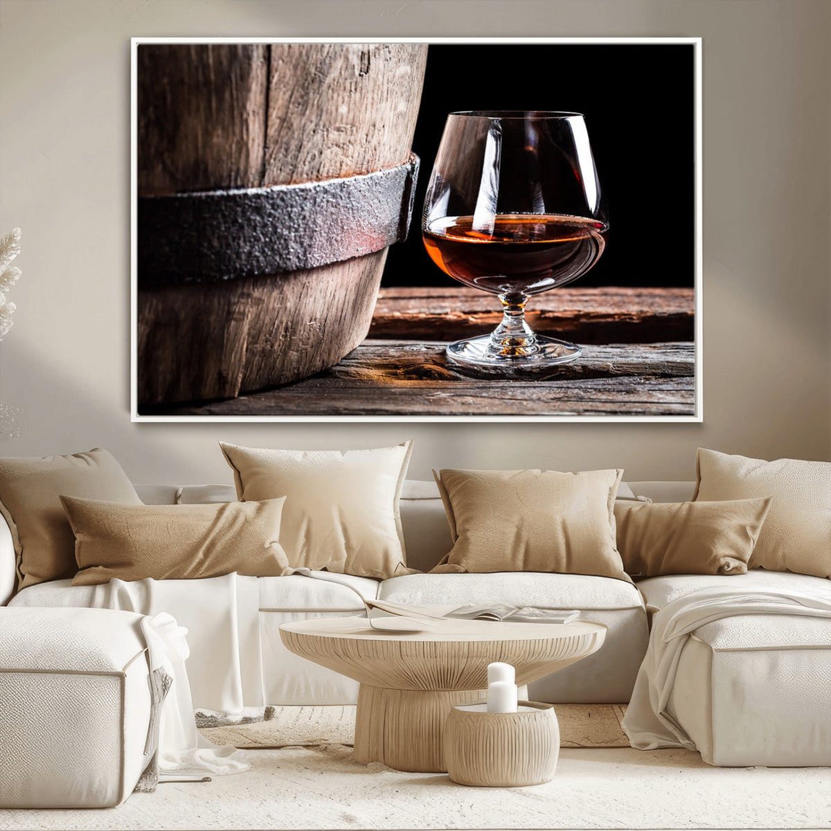 Scots Whiskey Wall Art Canvas Print