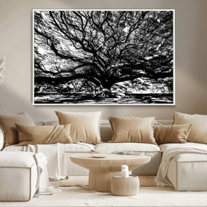 Mighty Angel Oak Wall Art | Angel Oak Tree Art Print