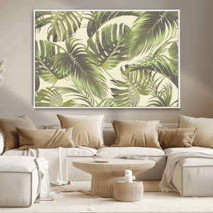 Palm Leaves Canvas Print