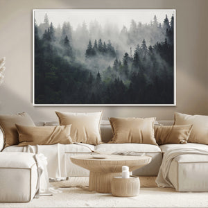 Nature Wall Decor - Serene Triptych Nature Print – Woodland