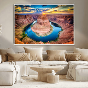 Sunset on the Horseshoe Bend Grand Canyon, Horseshoe Bend