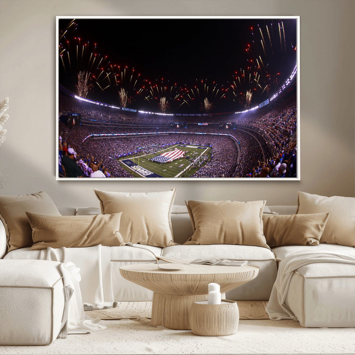 New York Giants Football Team Print - East Rutherford