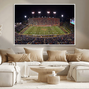 Demon Deacons Print Canvas, Football Team Print -