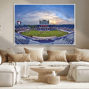 Florida Atlantic University Owls Football Team Print - Boca