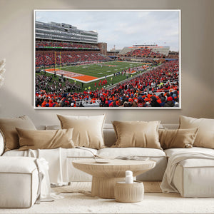 University of Illinois Fighting Illini Football Team Print -