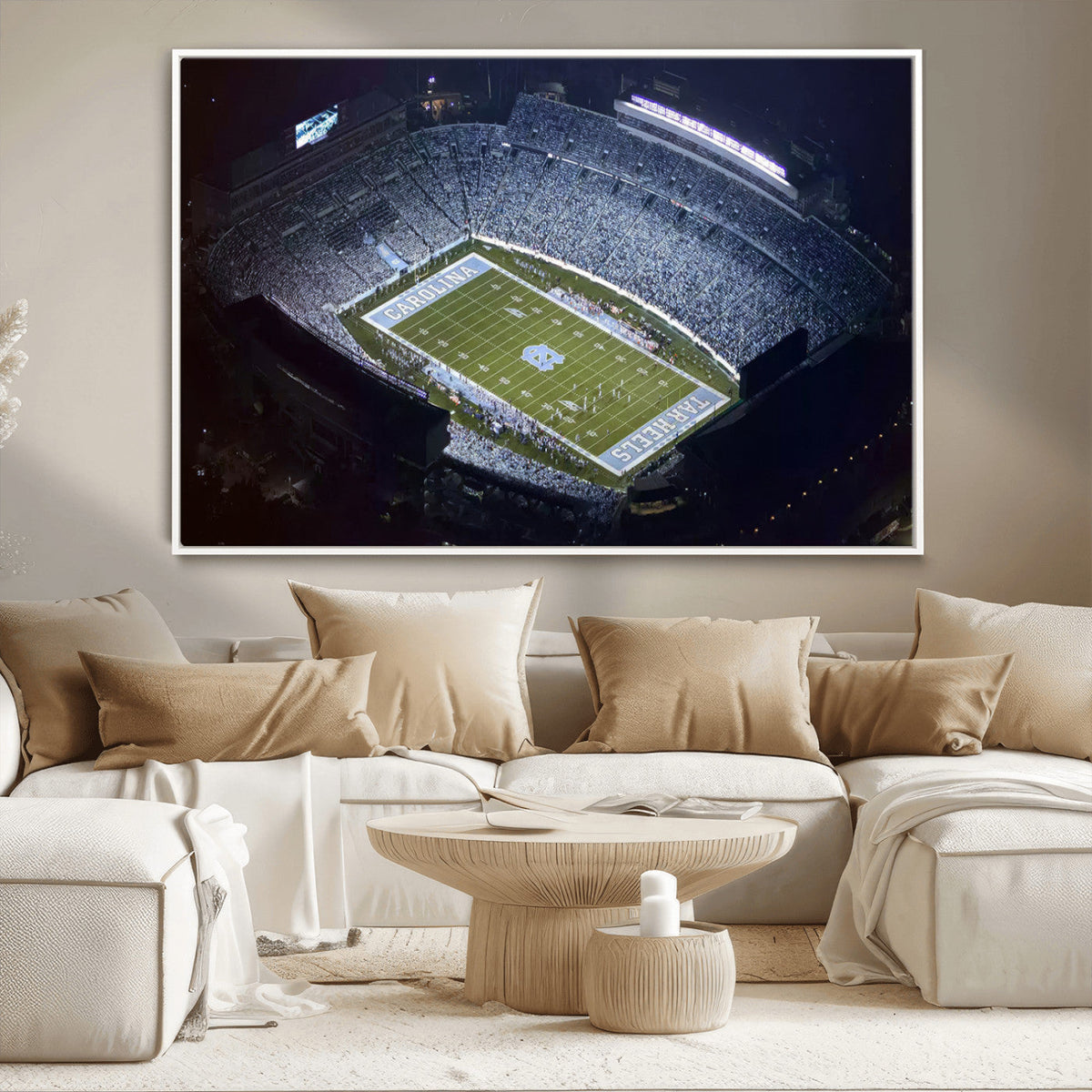 University of North Carolina Tar Heels Football Team Print -