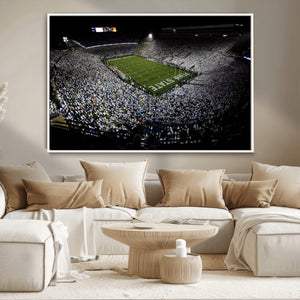 Penn State Football Stadium Wall Art - Beaver Stadium Canvas