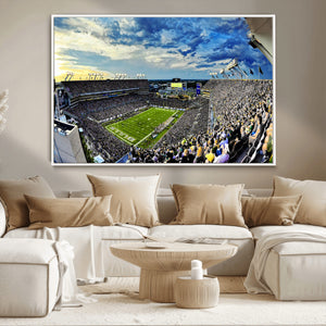 Framed USF Bulls Football Team Print - Tampa Raymond James