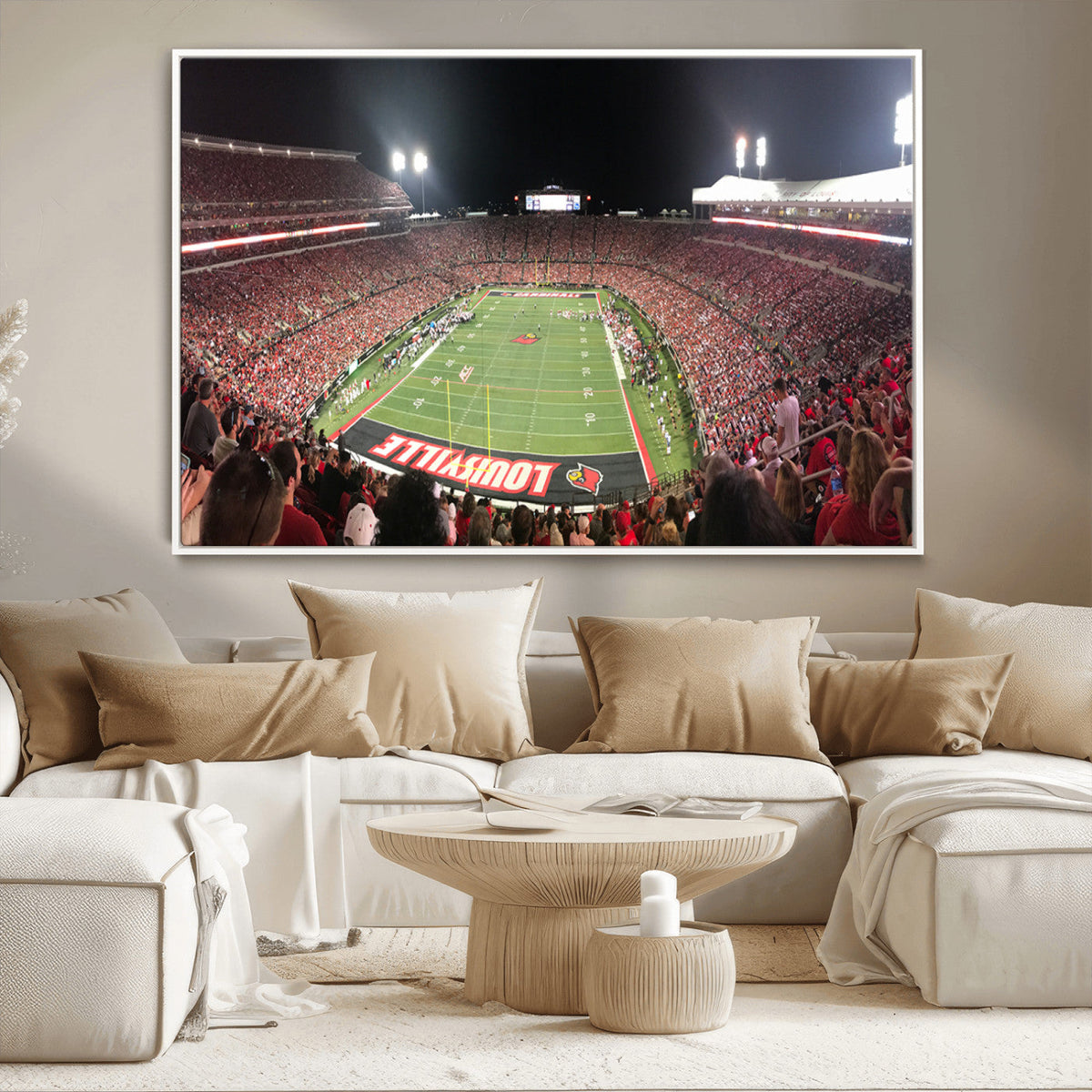 University of Louisville Cardinals Football Team Print -