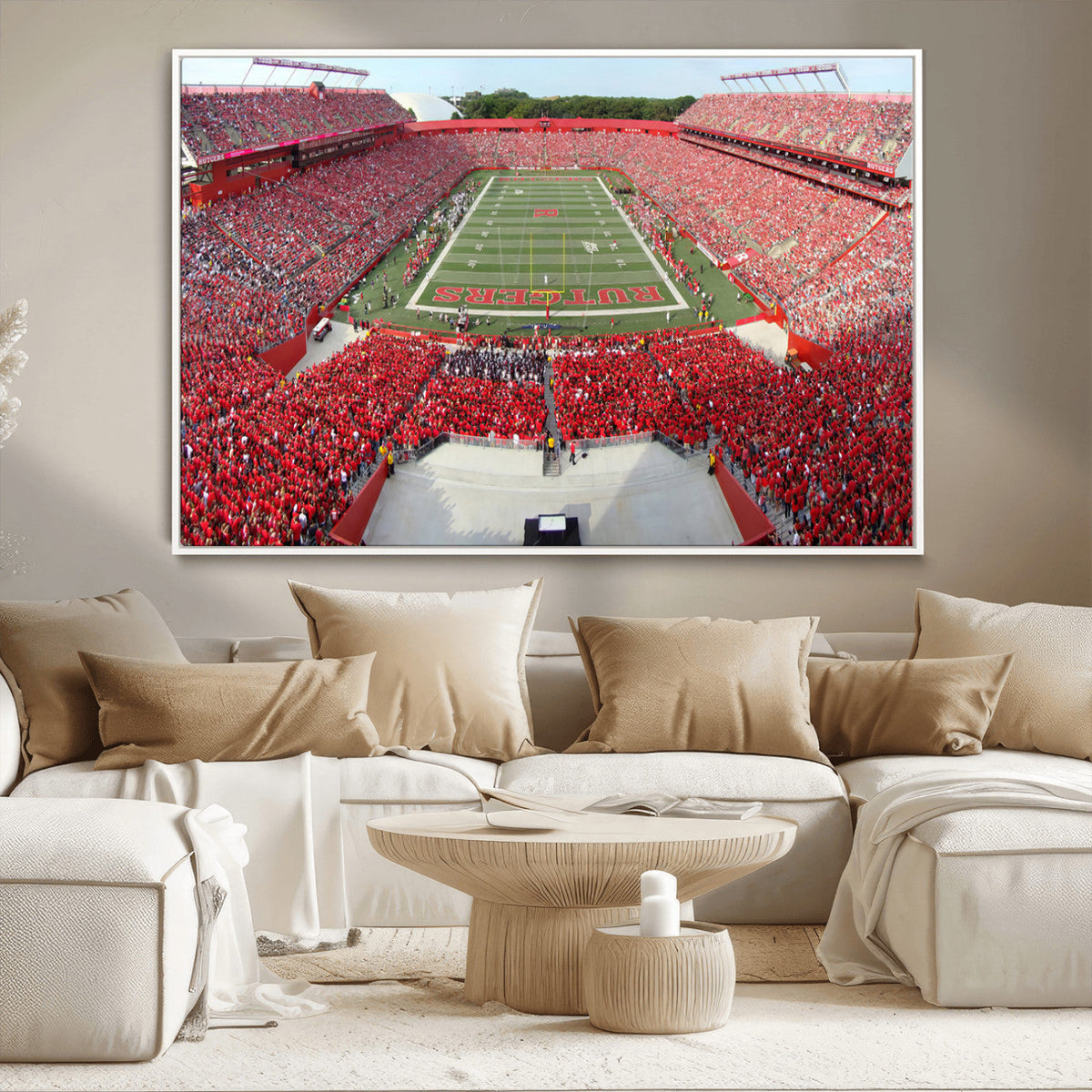 Rutgers Scarlet Knights Football Team Print - Piscataway SHI