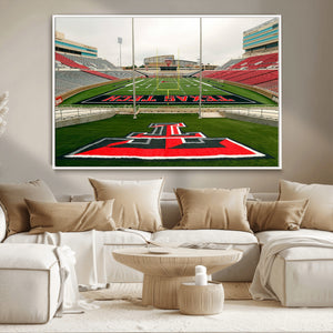 Texas Tech Red Raiders Football Team Print - Lubbock Jones
