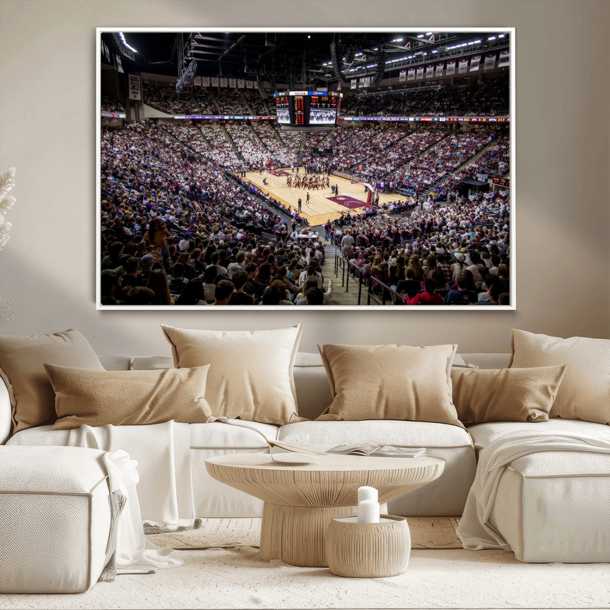 University of Nebraska Cornhuskers Basketball Team Print -