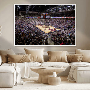University of Nebraska Cornhuskers Basketball Team Print -