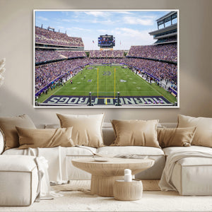 TCU Horned Frogs Football Team Print - Fort Worth Amon G.