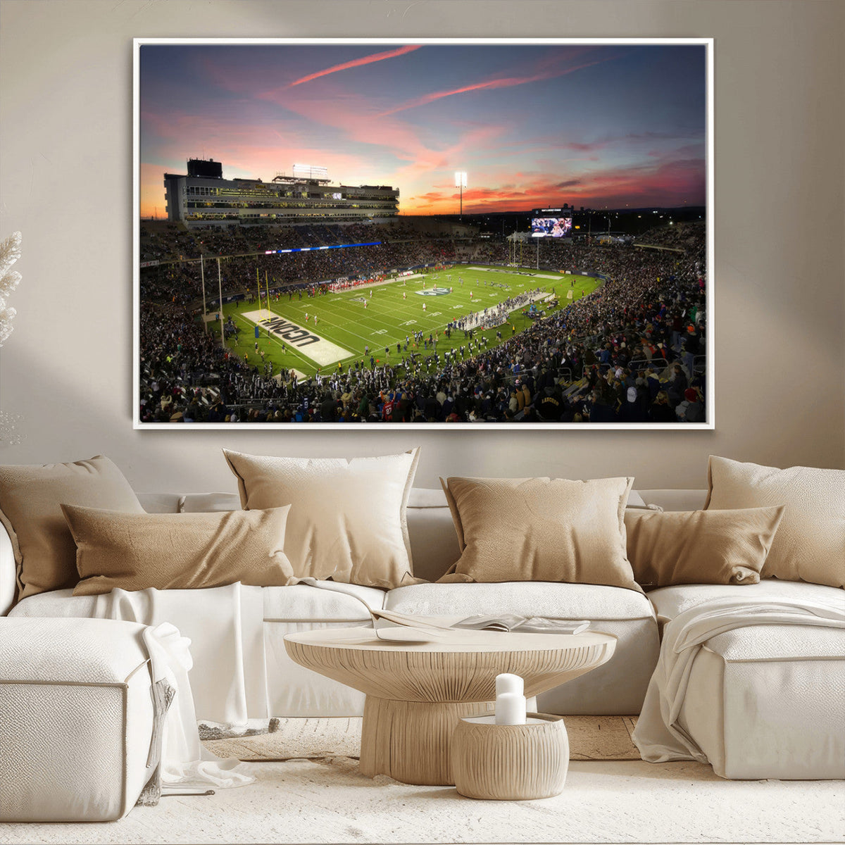 The University of Connecticut UCONN Huskies Football Team