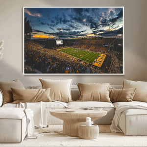 University of Wyoming Cowboys Football Team Print - Laramie