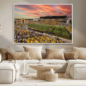 University of Wyoming Cowboys Football Team Print - Laramie