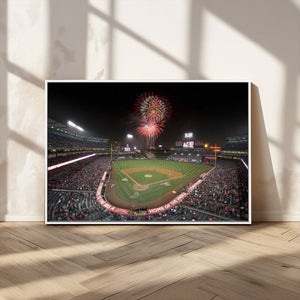 Fireworks at Angel Stadium – Los Angeles Angels Canvas