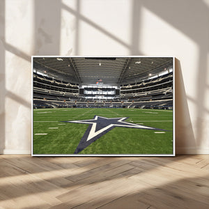 Dallas Cowboys Football Team Print - Arlington AT&T Stadium