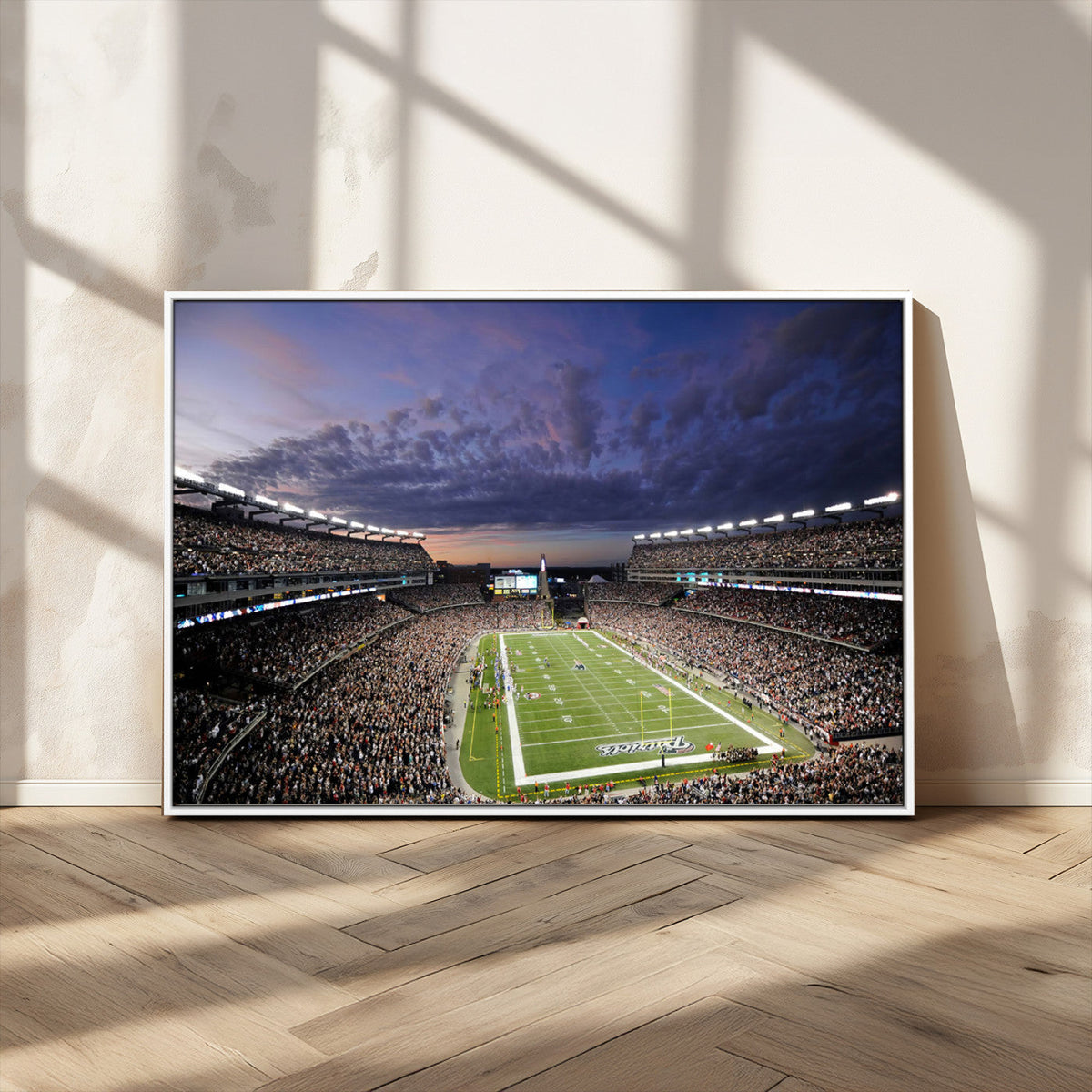 New England Patriots Football Team Print - Foxborough