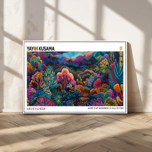 Framed Yayoi Kusama 1986 Wall Art Print – Japanese Wall Art