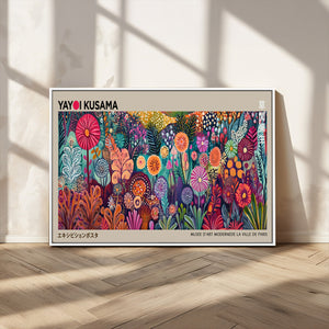 Yayoi Kusama Wall Art Canvas Print, Abstract Art, Large