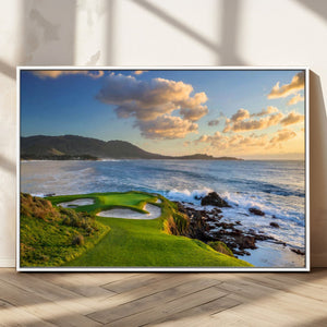 Pebble Beach Golf Links Wall Art Canvas Print – Iconic