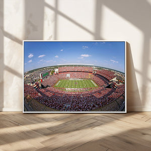 William Brice Stadium Wall Art Canvas Print – Stadium Crowd