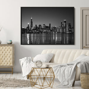 Chicago Wall Art Canvas Print