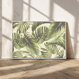 Palm Leaves Canvas Print