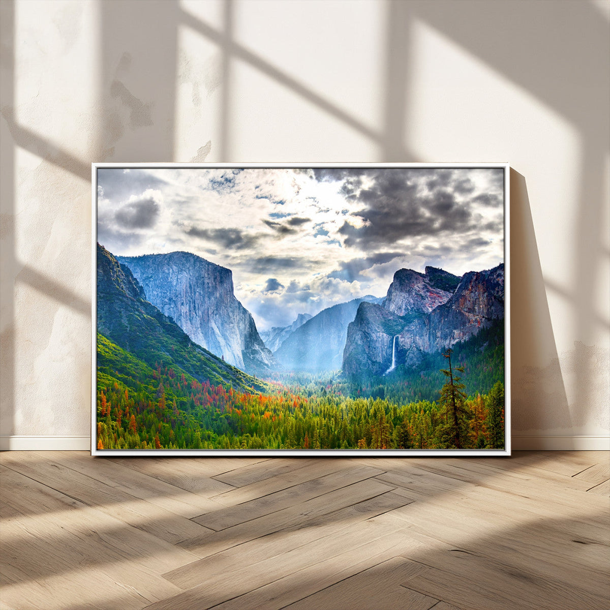 Yosemite Park Half Dome 3 Panel Canvas Print | Large Giclée