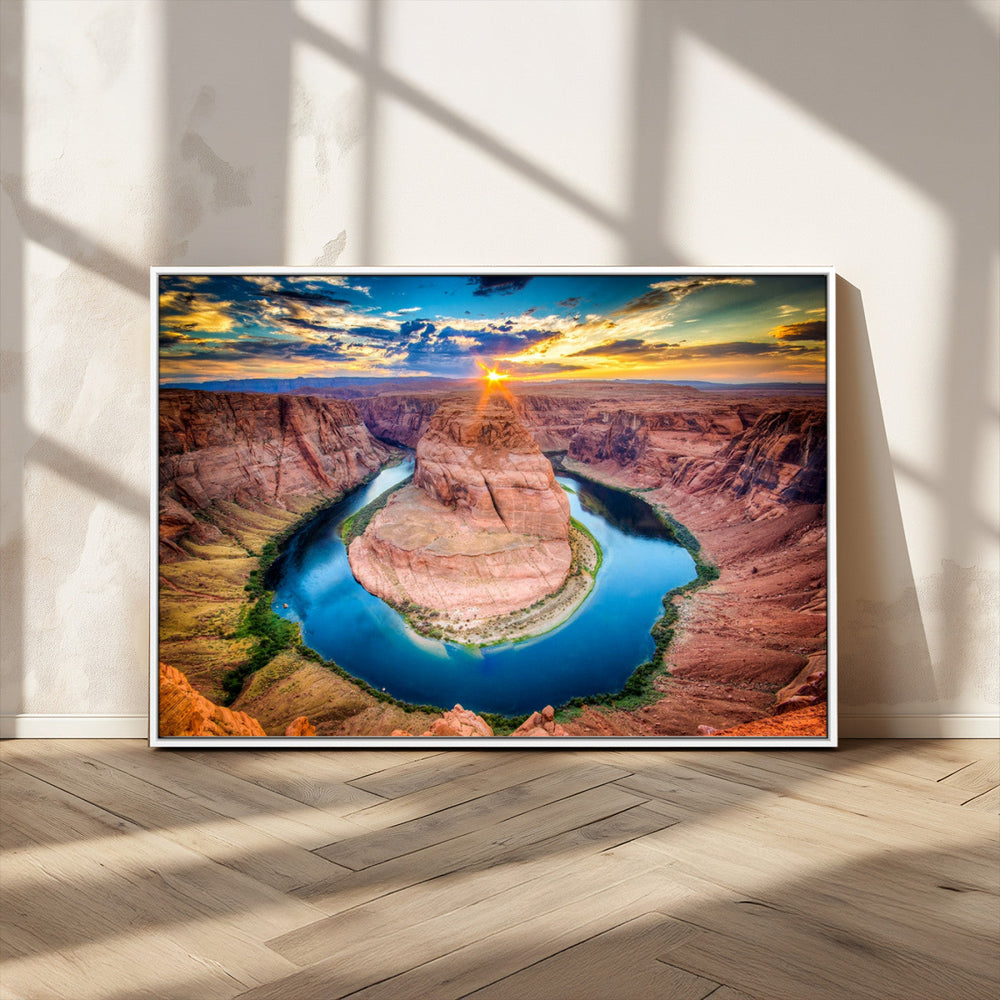 Sunset on the Horseshoe Bend Grand Canyon, Horseshoe Bend