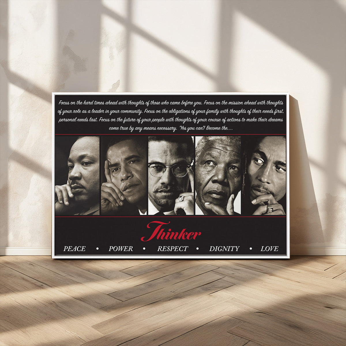 Thinkers of Wall Art Canvas Print - Inspirational Wall Art
