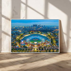 Los Angeles Dodgers Wall Art Canvas, Dodger Stadium Wall Art