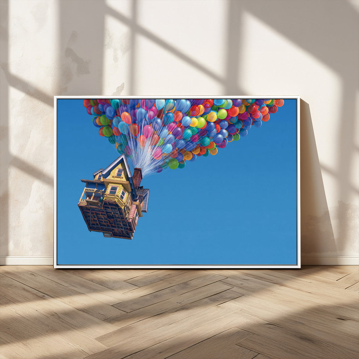 Carl Fredricksen, Up Movie Wall Art, Balloons Wall Art, Air