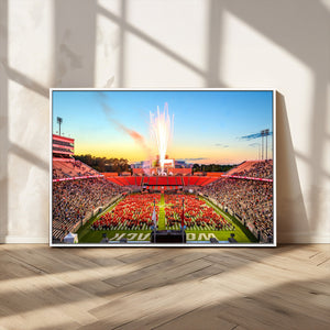 North Carolina State University Canvas Print, North Carolina