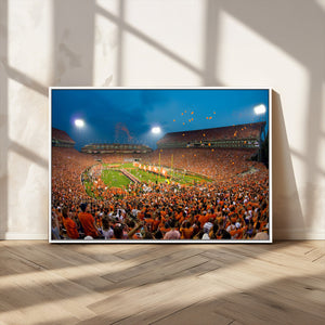 Clemson University Tigers Football Team Print - Clemson