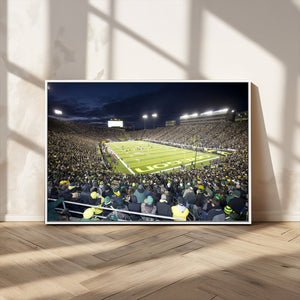 University of Oregon Ducks Football Team Print - Eugene