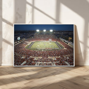 Texas Tech Red Raiders Football Team Print - Lubbock Jones