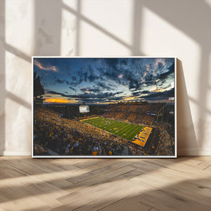 University of Wyoming Cowboys Football Team Print - Laramie