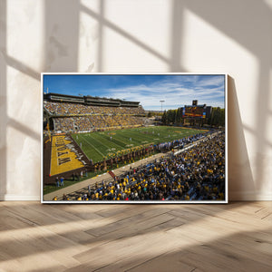 University of Wyoming Cowboys Football Team Print - Laramie