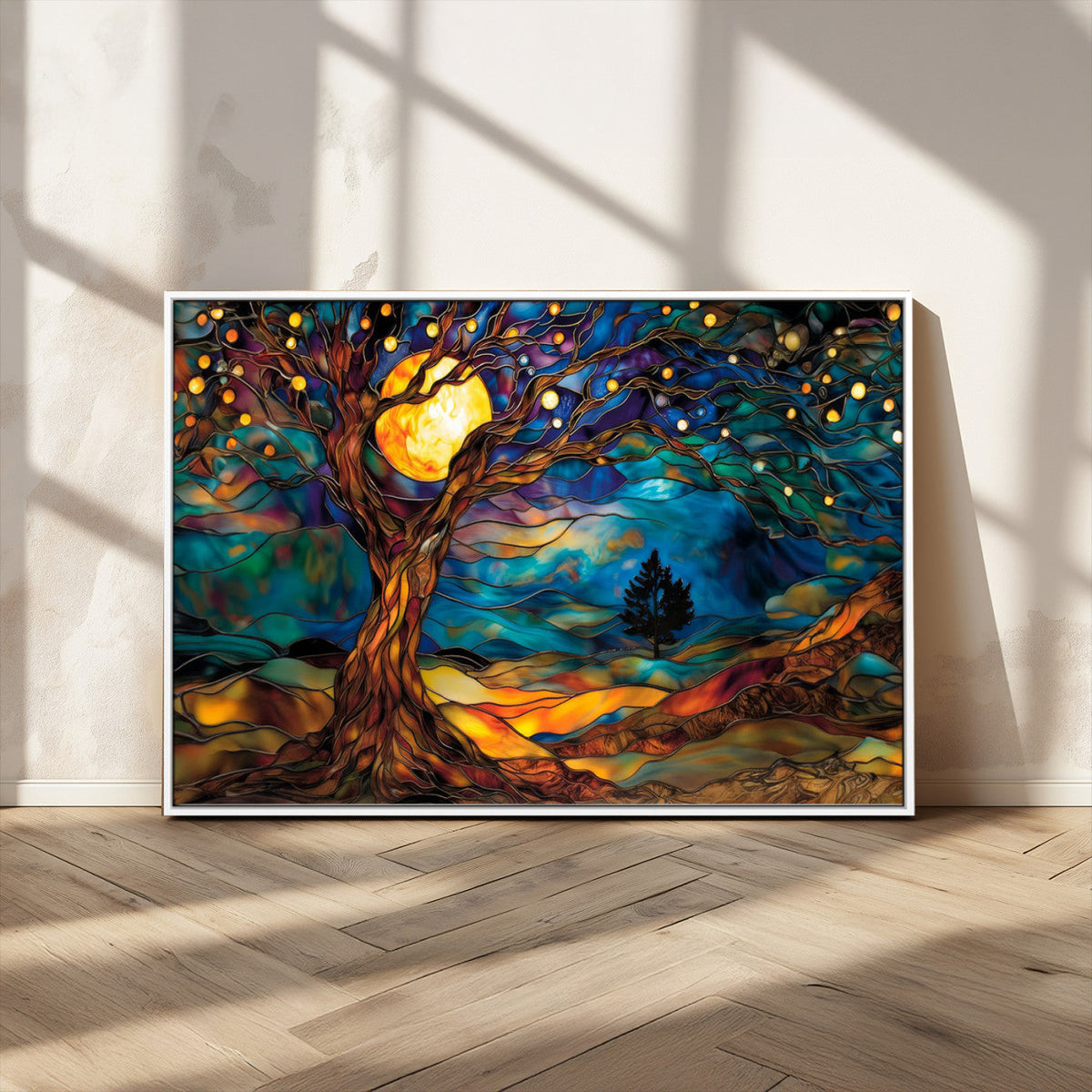 Tree of Life Wall Art - Yggdrasil Tree of Life Canvas Print