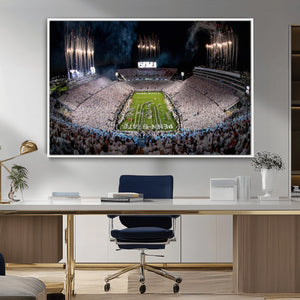 Penn Stadium Football Wall Art Canvas Print, Pennsylvania